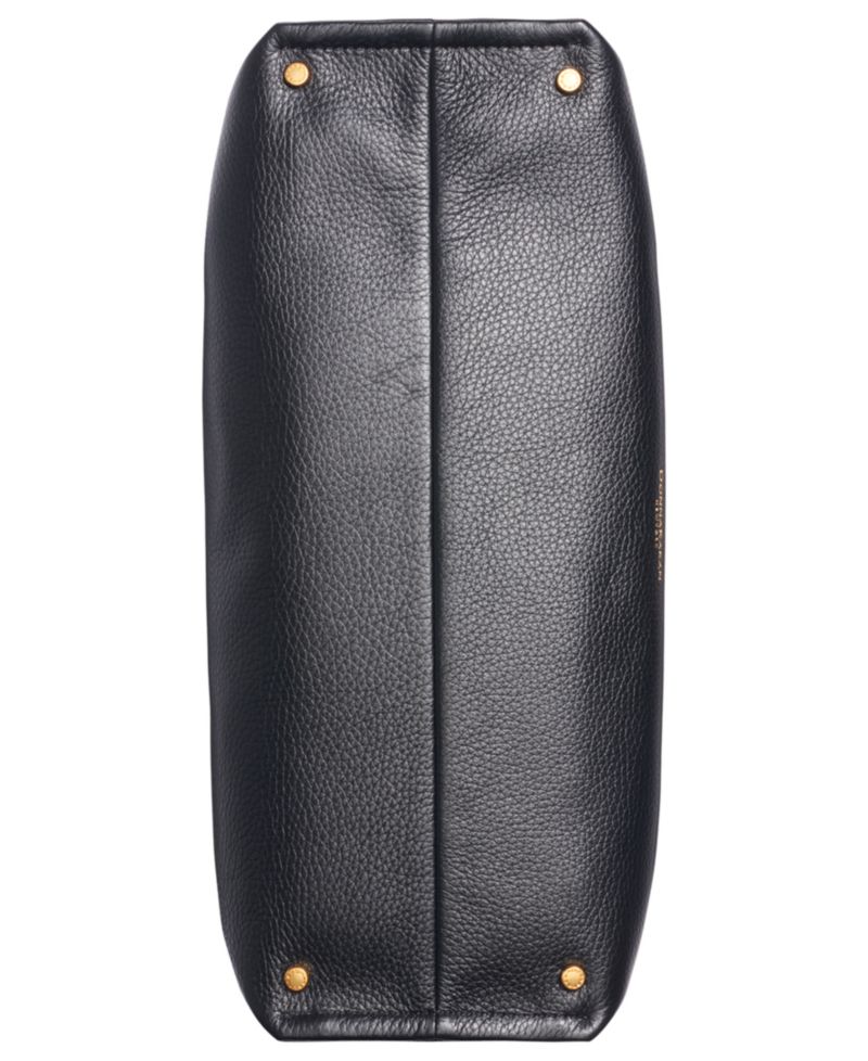 Cashmere Leather Medium Tote Handbag