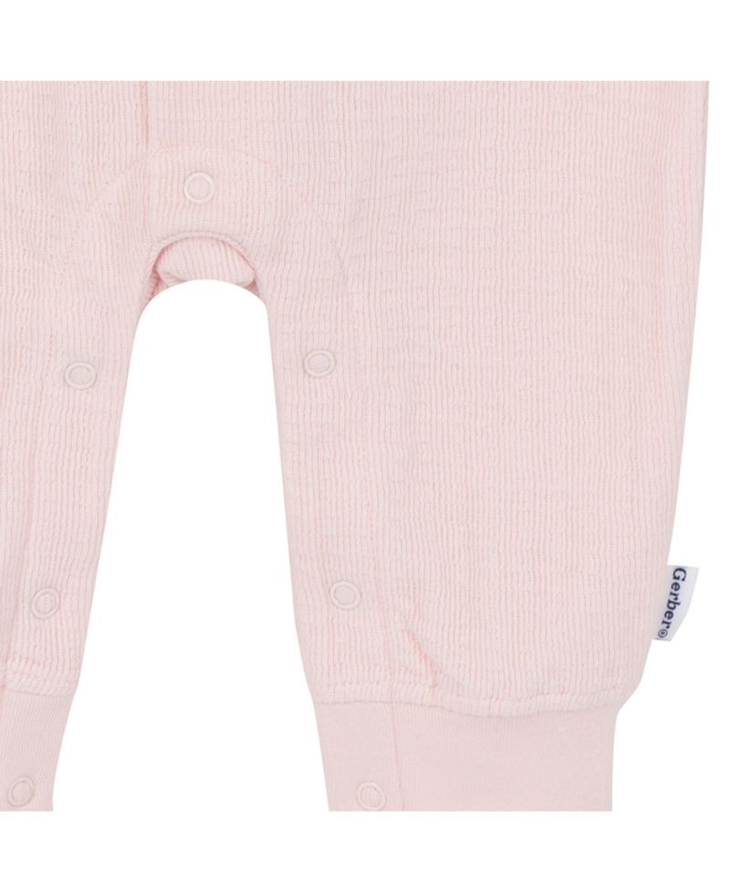 Baby Girls Hooded Long Sleeve Romper