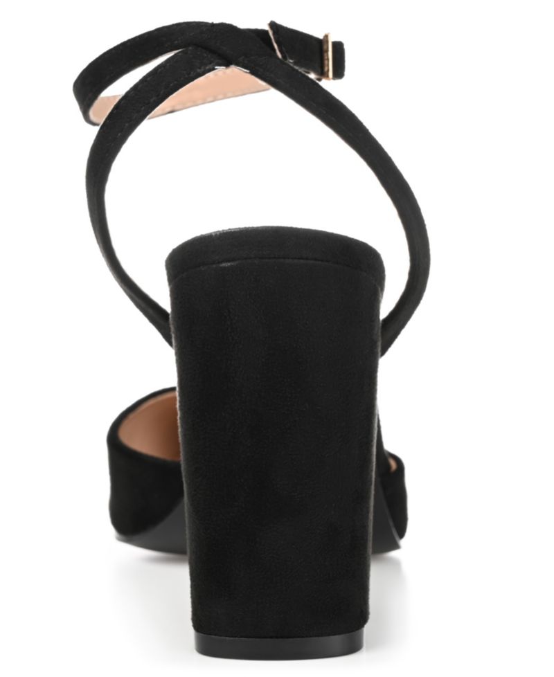 Women's Tyyra Ankle Strap Block Heel Pumps