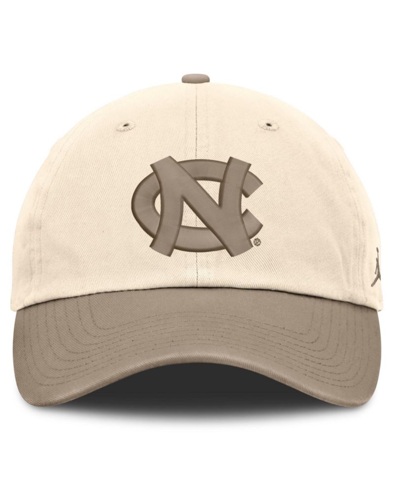 Men's Natural/Khaki North Carolina Tar Heels Two-Tone Club Adjustable Hat