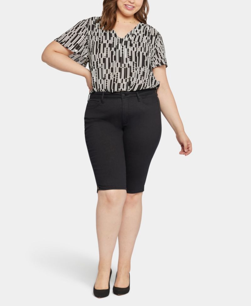 Plus Size Sophie Bike Capri Jeans
