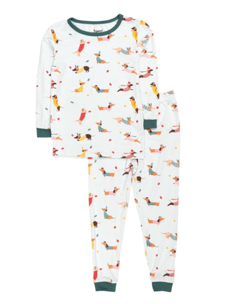 Baby Two Piece Viscose from Bamboo Holiday Pajamas