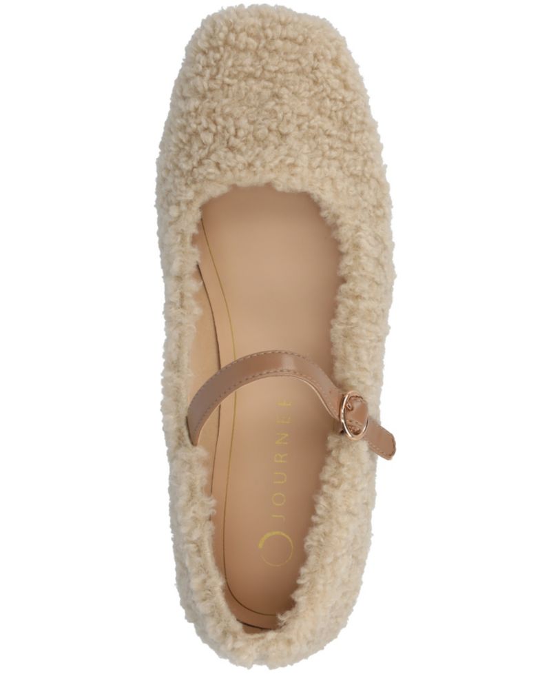 Women's Carrie Square Toe Mary Jane Flats