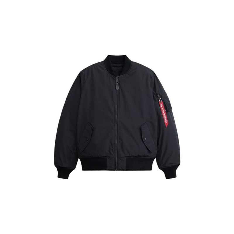 Men's Reversible Quilted MA-1 Flight Jacket