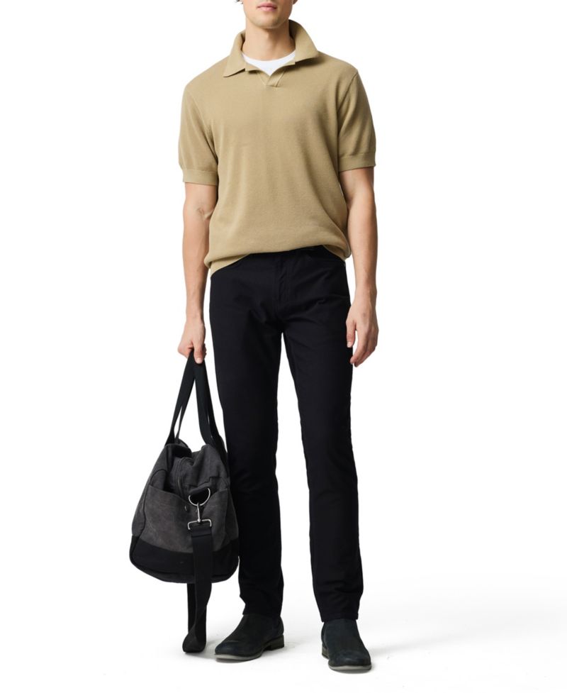 Men's Avalon Cotton Knitted Polo Shirt