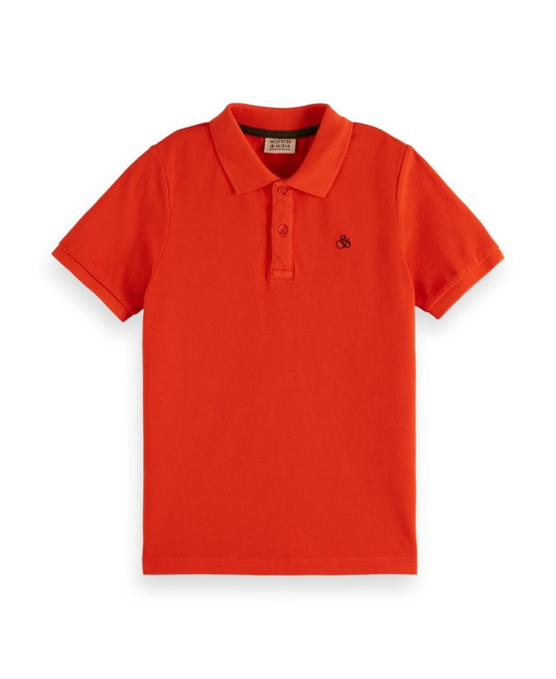 Little and Big Boys Garment Dyed Pique Polo Shirt