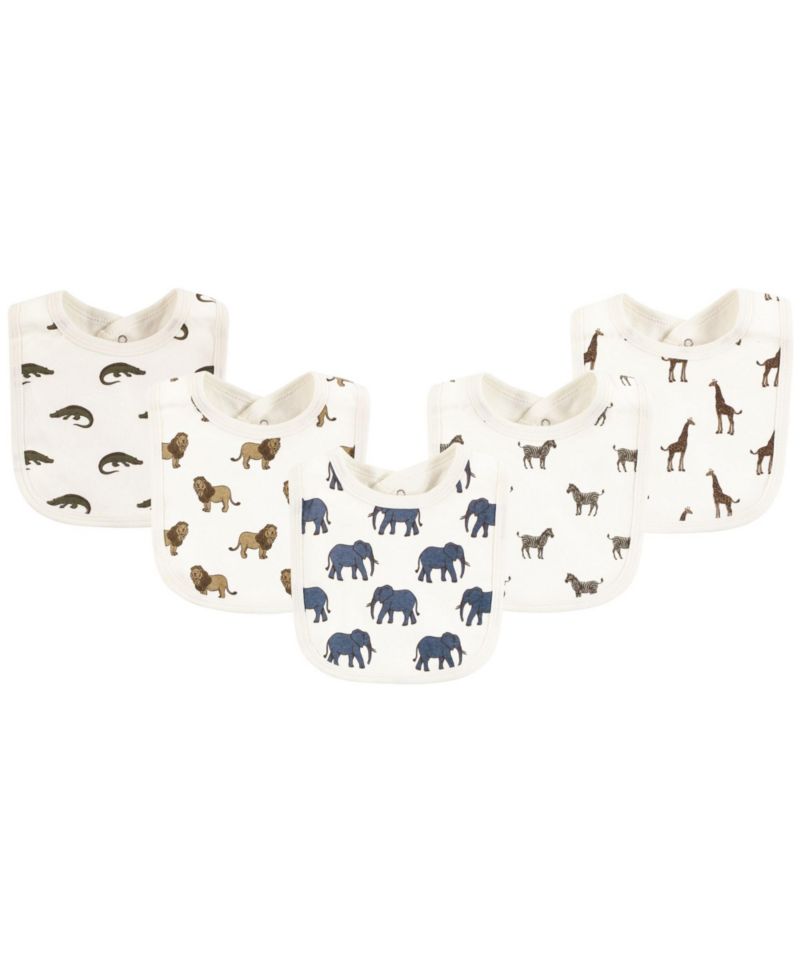 Boys Soft Natural Cotton Bibs