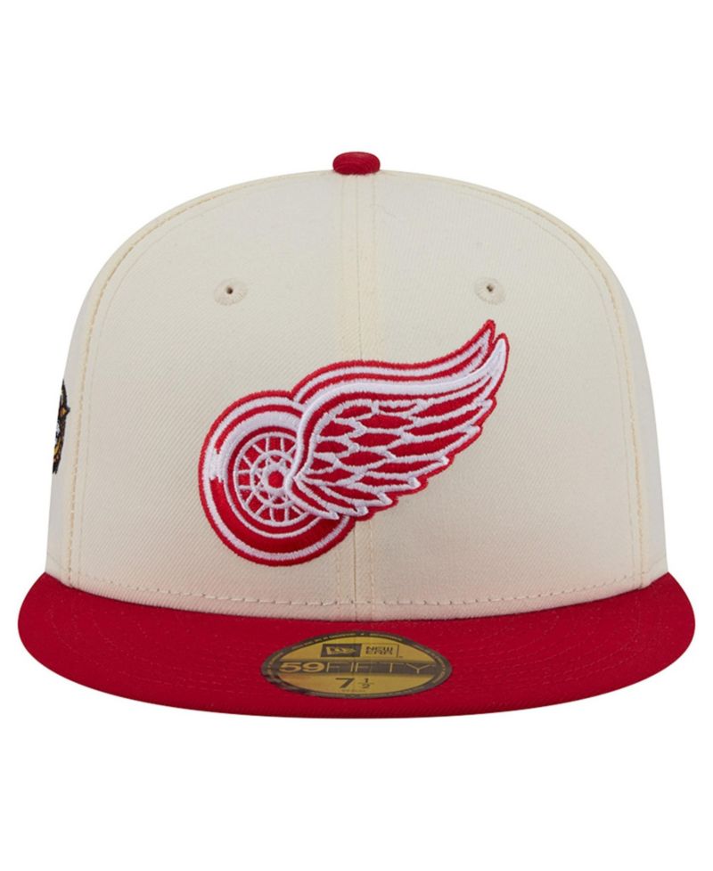 Men's Cream Detroit Red Wings America's 250th Two-Tone 59FIFTY Fitted Hat
