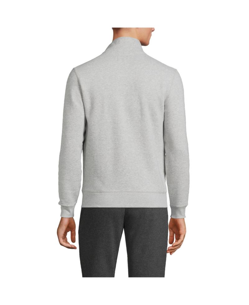 Men's Long Sleeve Serious Sweats Mock Full Zip