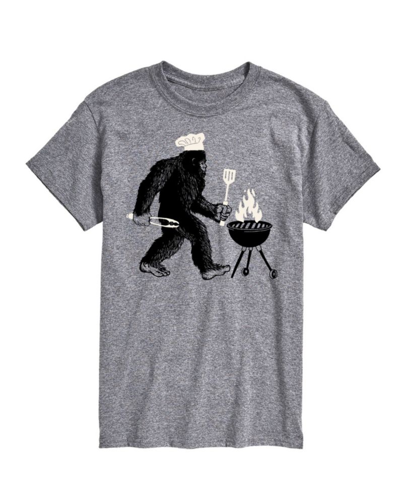 Men's Sasquatch Grilling Short Sleeve T-Shirt