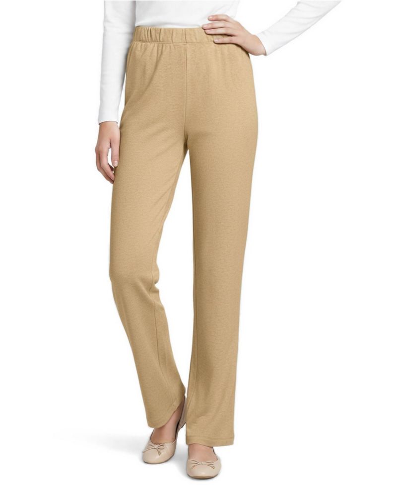 Women's Petite Sport Knit High Rise Pants