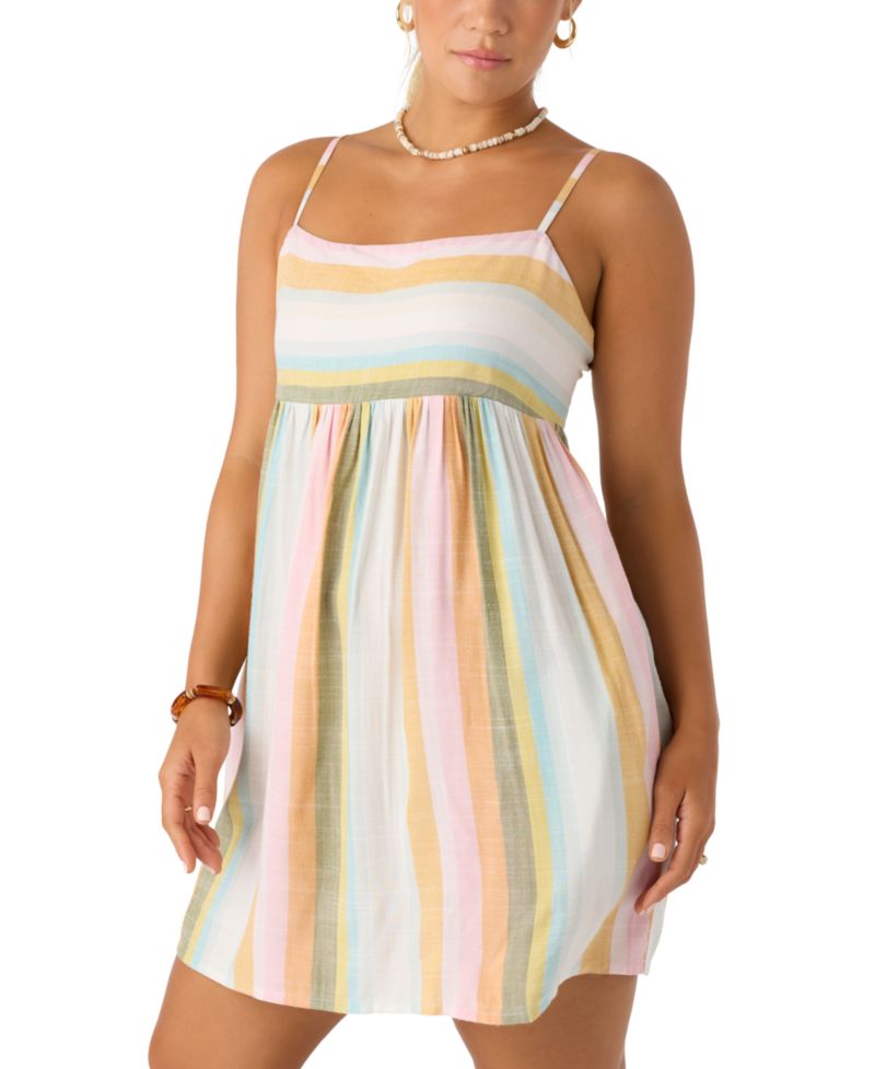 Women's Saskia Striped Sleeveless Mini Dress
