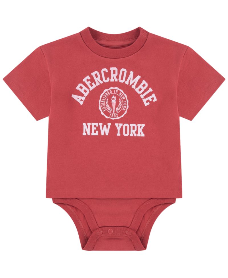Baby Boys' Y2K Crest Twofer Bodysuit
