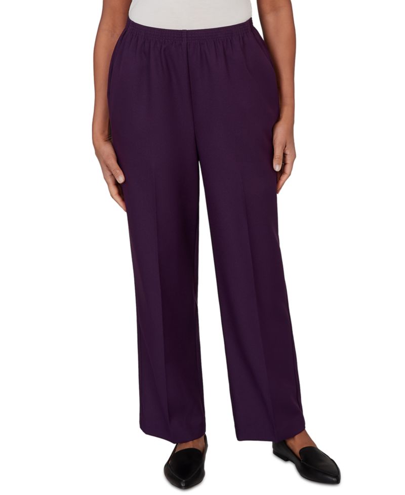 Petite Colored Classic Short-Length Pants