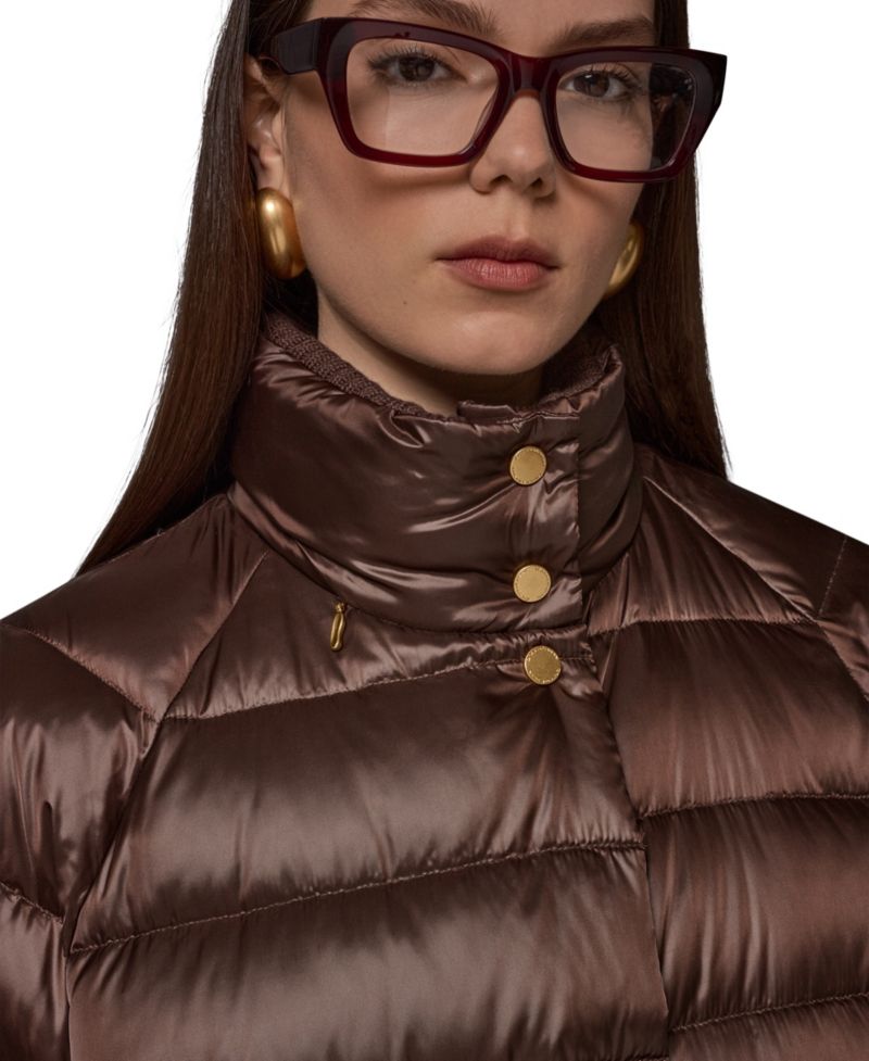 Women's Stand-Collar Down Puffer Cape