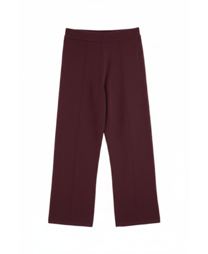 Women's Chinti and Parker Wool and Cashmere Wide Leg Track Pant