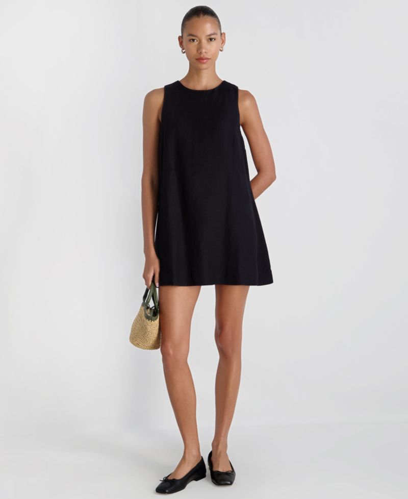 Women's Cooper Linen Sleeveless Mini Dress