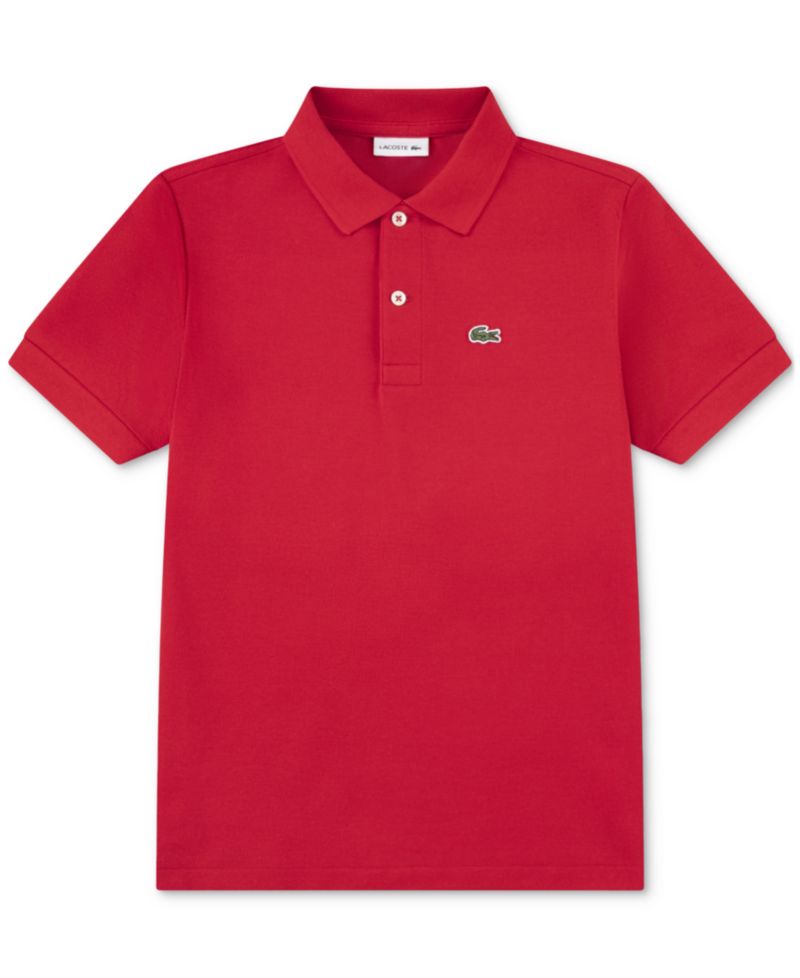Boys' 8-20 Cotton Petit Piqu&eacute; Polo Shirt