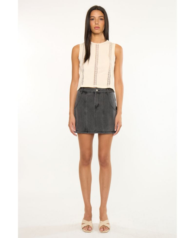Women's Elaine Mid-Rise Balloon Mini Skirt