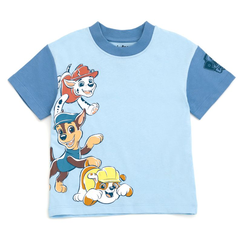 Boys T-Shirt and Plaid Shorts Outfit Set