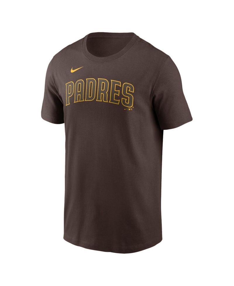 Men's Jackson Merrill Brown San Diego Padres Fuse Name & Number T-Shirt