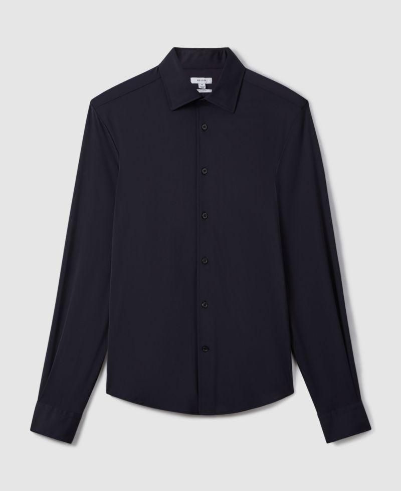 Men's Voyager Long-Sleeve Travel Dress Shirt