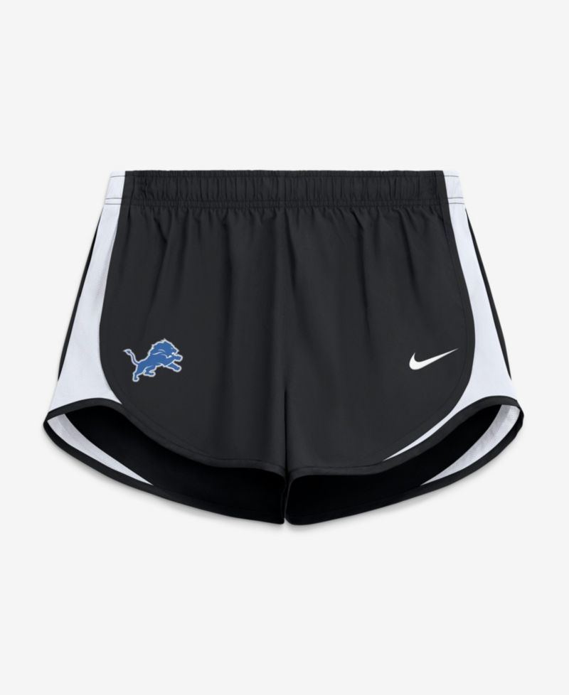 Women's Detroit Lions Tempo Dri-FIT Mid-Rise Shorts, 3¼" Inseam Shorts