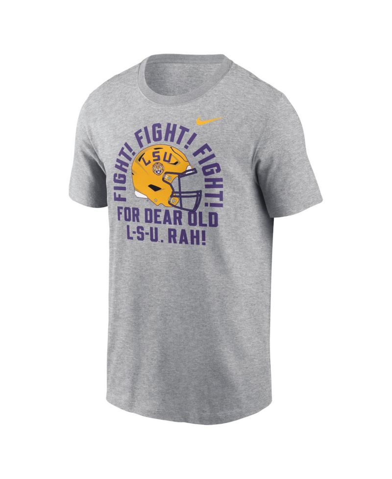Men's Heather Gray LSU Tigers Local Song T-Shirt
