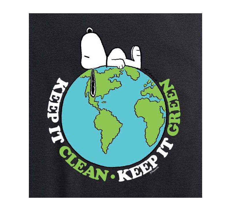 Trendy Plus Size Snoopy Clean Earth Graphic T-Shirt