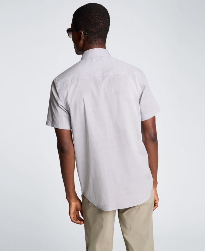 Men's Short-Sleeve Slim-Fit Shirt