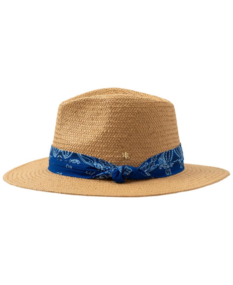 Printed Band Fedora Hat
