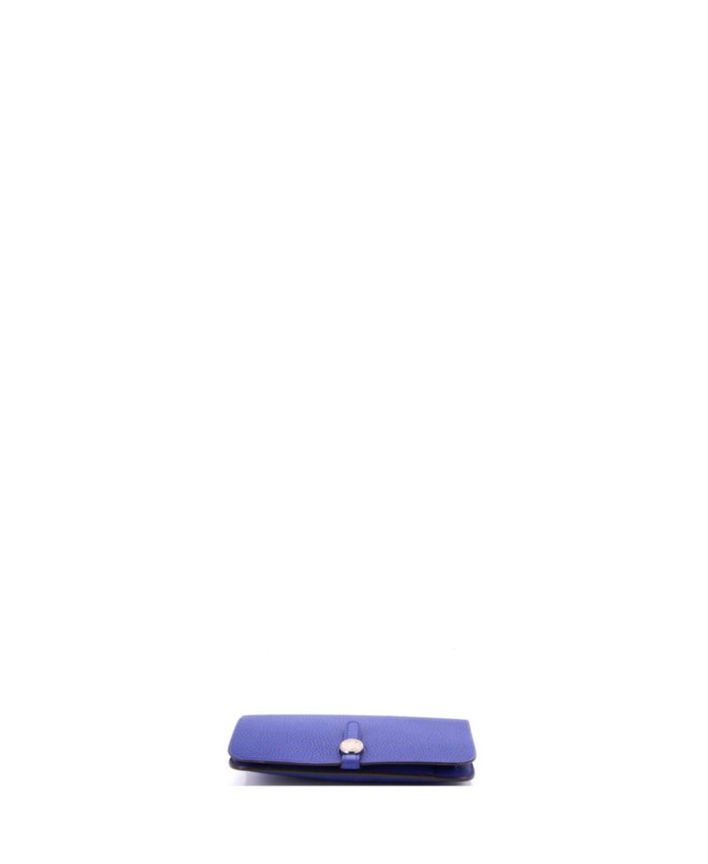 Pre-Owned Hermes Dogon Duo Combined Wallet Leather