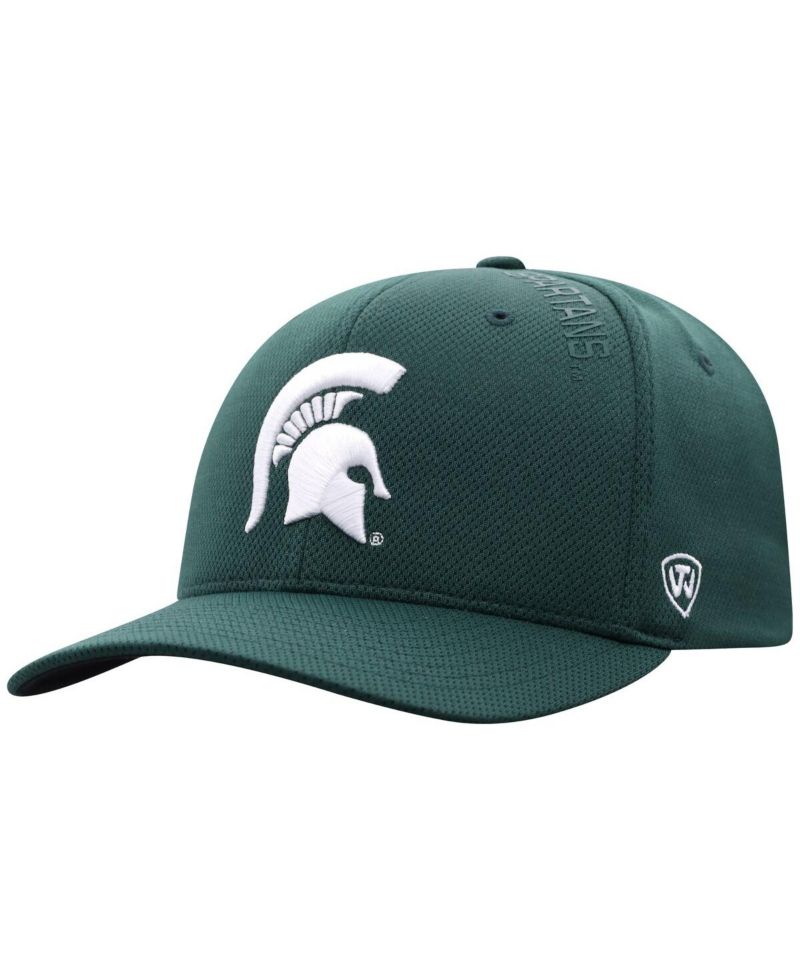 Men's Green Michigan State Spartans Reflex 2.0 Flex Hat