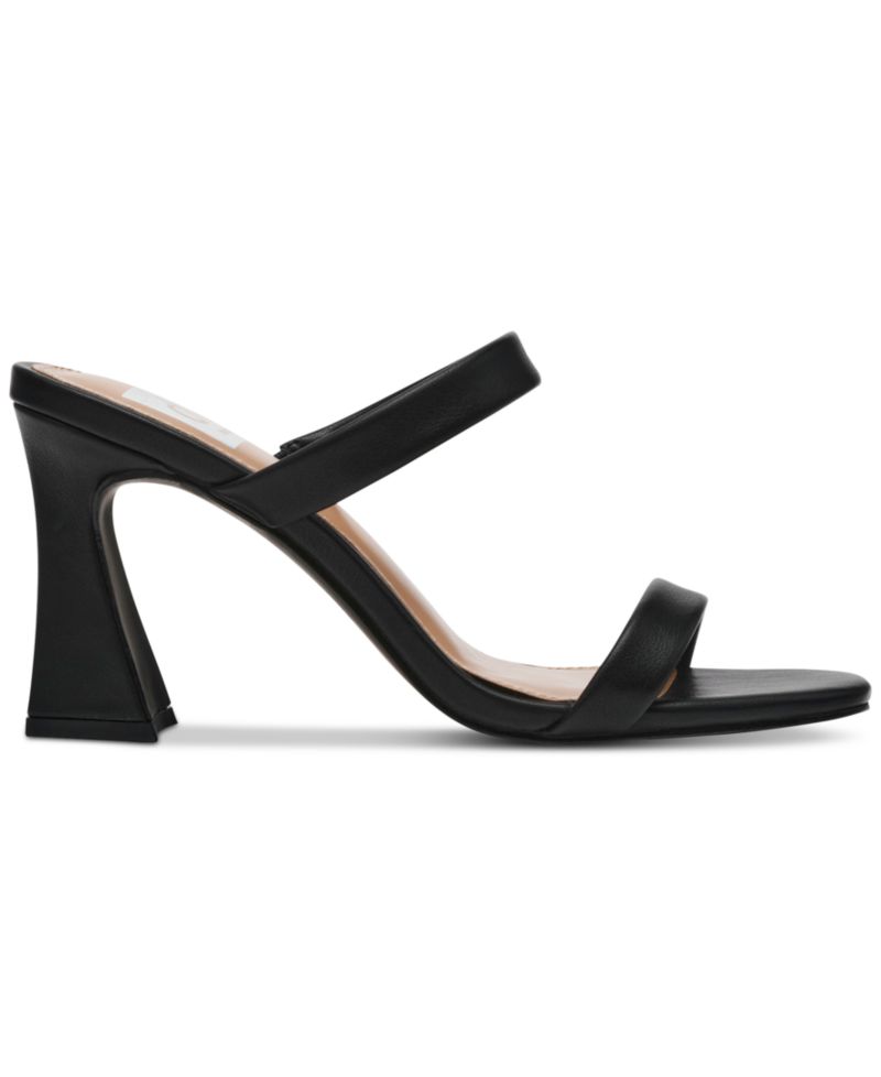 Women's Yorke Two-Band Square-Toe High-Heel Dress Sandals
