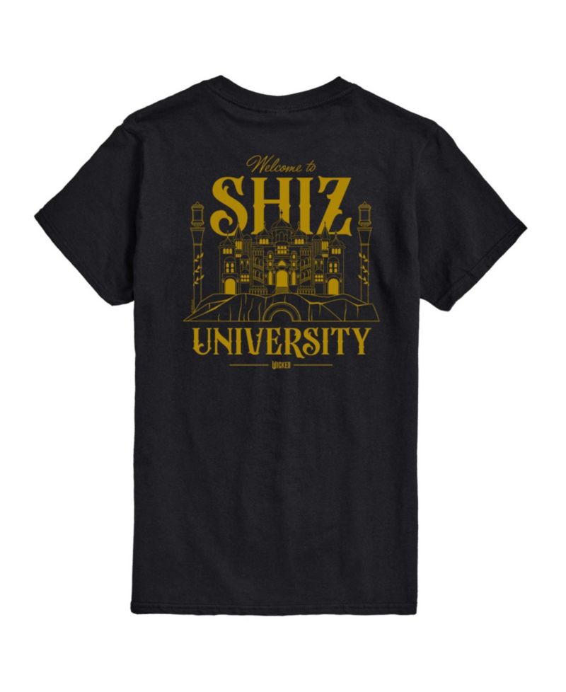 Men's Wicked Part 2 Shiz University Short-Sleeve Graphic Printed T-Shirt