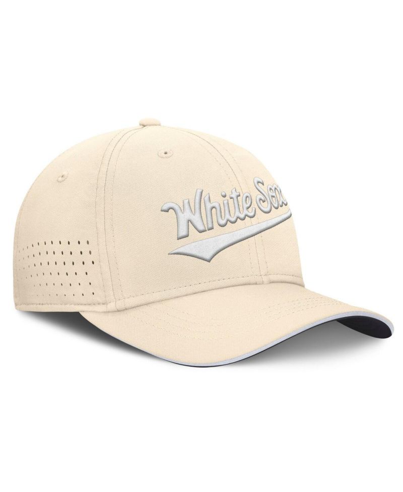 Men's Cream Chicago White Sox Rise Performance Flex Hat