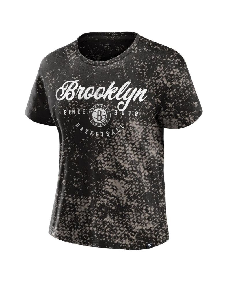 Women's Black Brooklyn Nets Breakaway T-Shirt