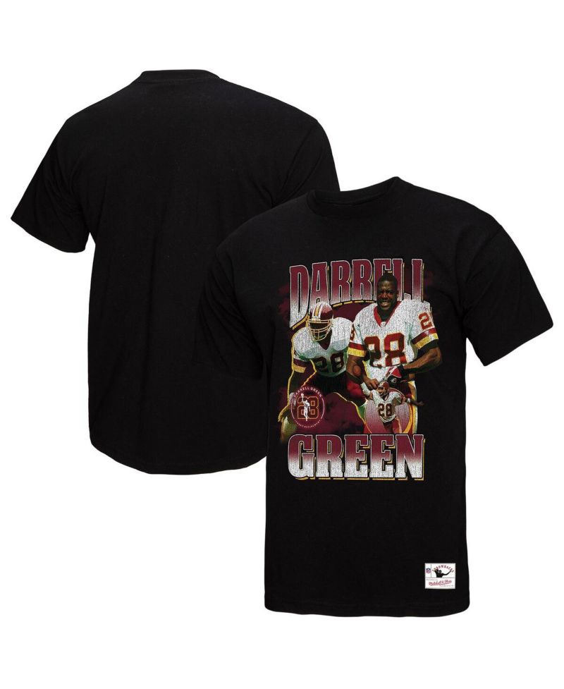 Men's Darrell Green Black Washington Commanders Player Graphic T-Shirt