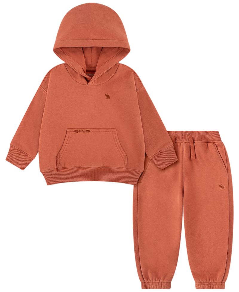 Baby Boys' Long-Sleeve Hoodie and Pants, 2-Piece Set