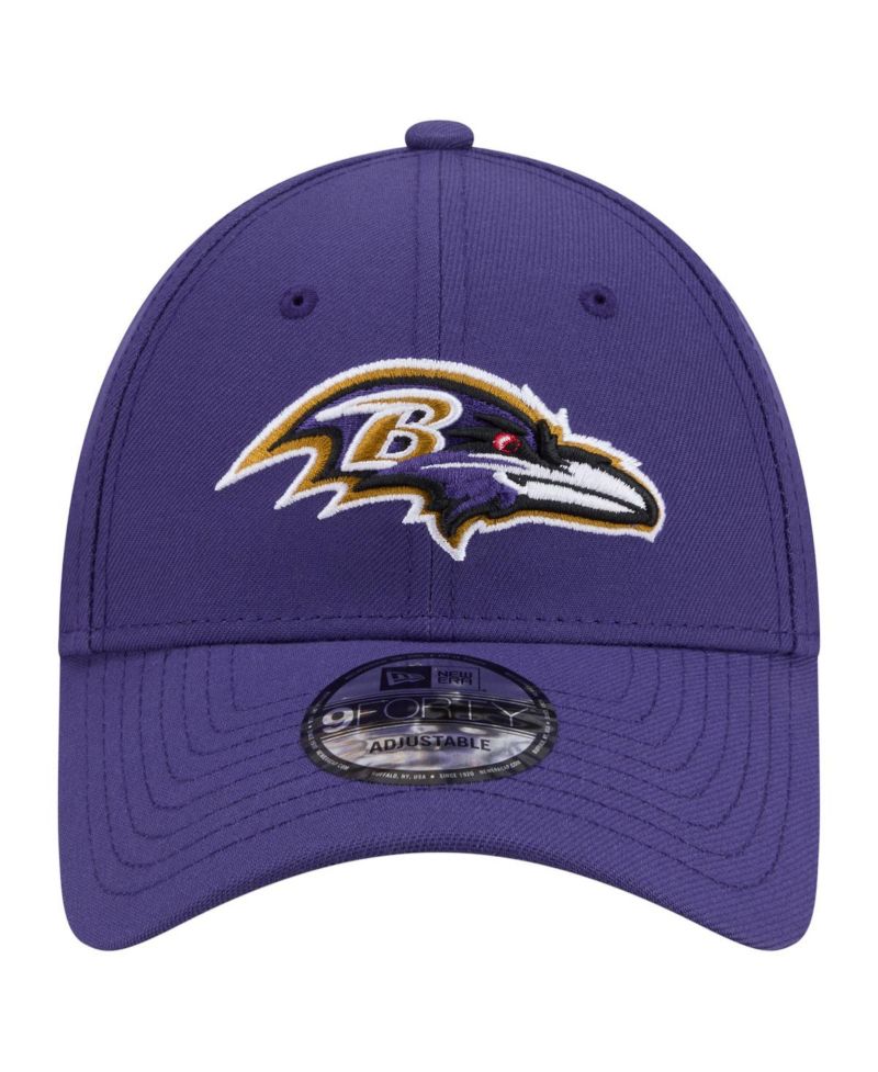 Men's Purple Baltimore Ravens Core Team 9FORTY Adjustable Hat