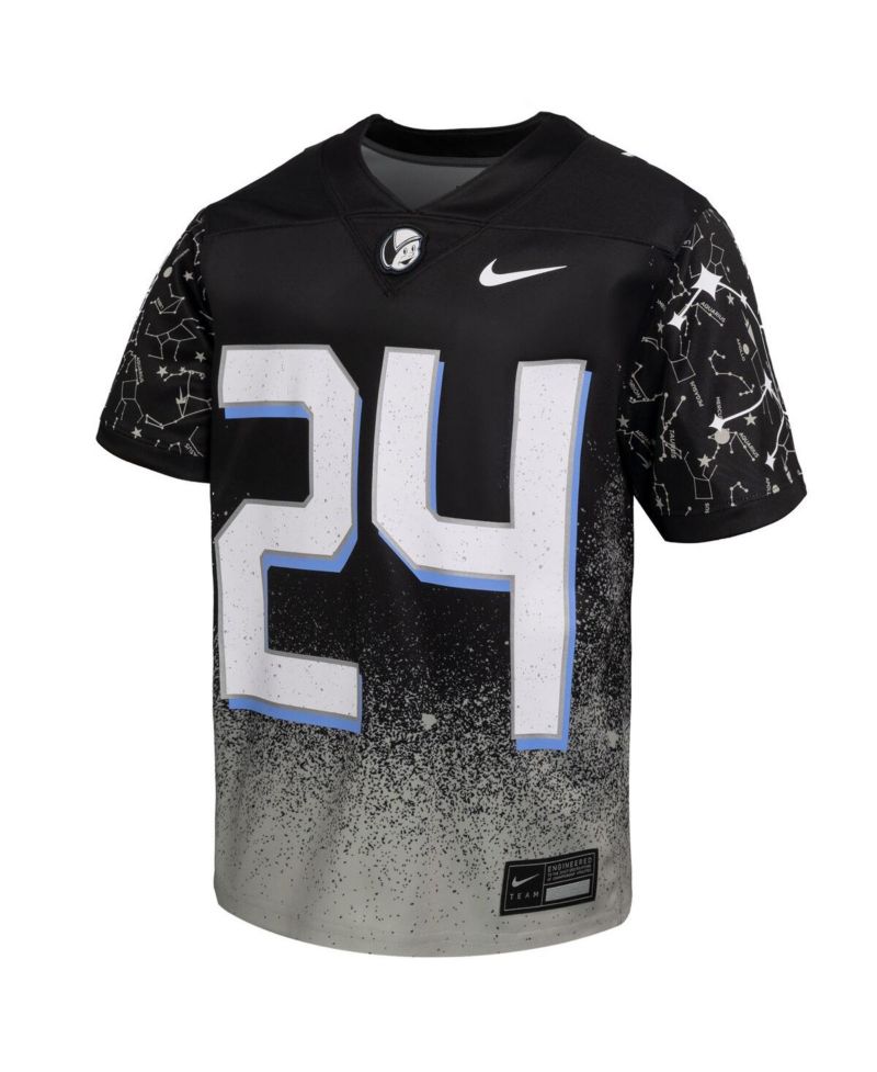 Big Boys and Girls 24 Black UCF Knights 2024 Space Game Alternate Game Jersey