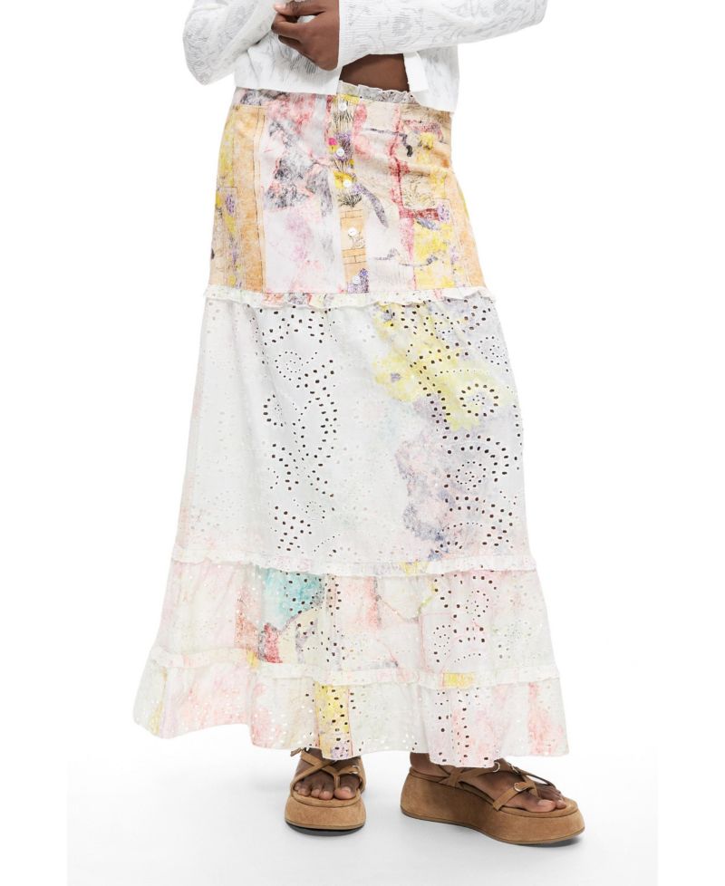 Women's Floral printed skirt