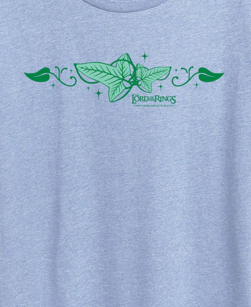 Plus Size Lord of the Rings Elven Ivy Leaf Brooch Graphic T-Shirt