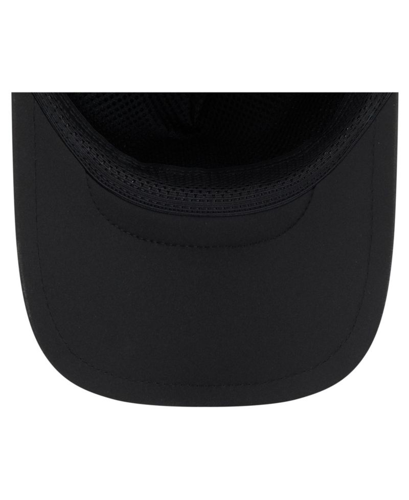 Men's Black Pittsburgh Steelers 2026 Sideline Apex 9FORTY Adjustable Trucker Hat