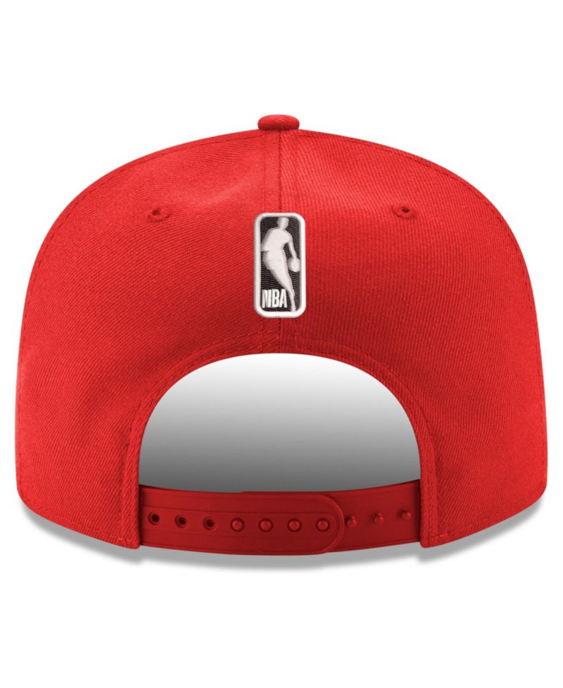 Men's Red Houston Rockets 9FIFTY Snapback Hat