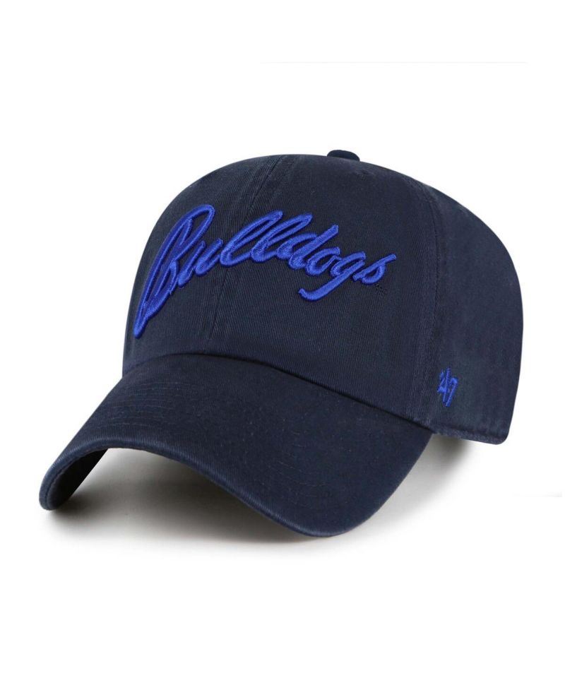 Men's Navy Fresno State Bulldogs Vault Clean Up Adjustable Hat