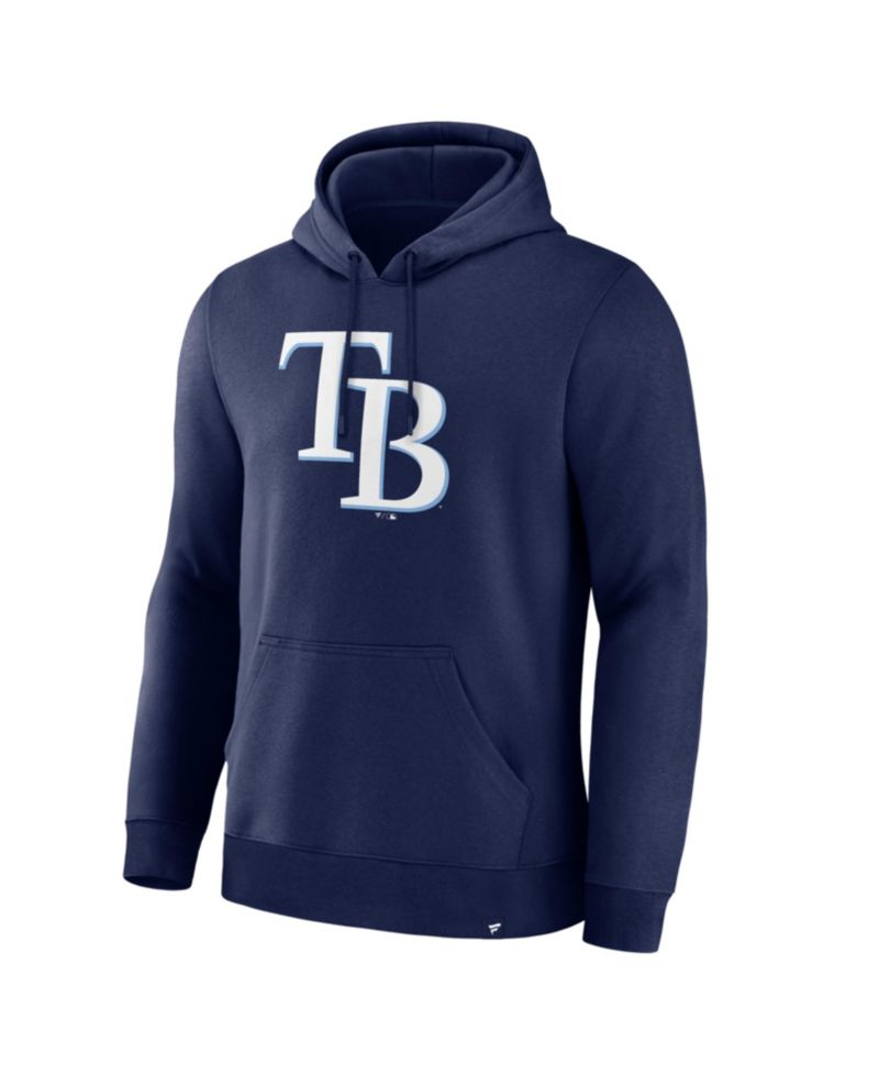Men's Navy Tampa Bay Rays Primary Logo Legacy Hoodie