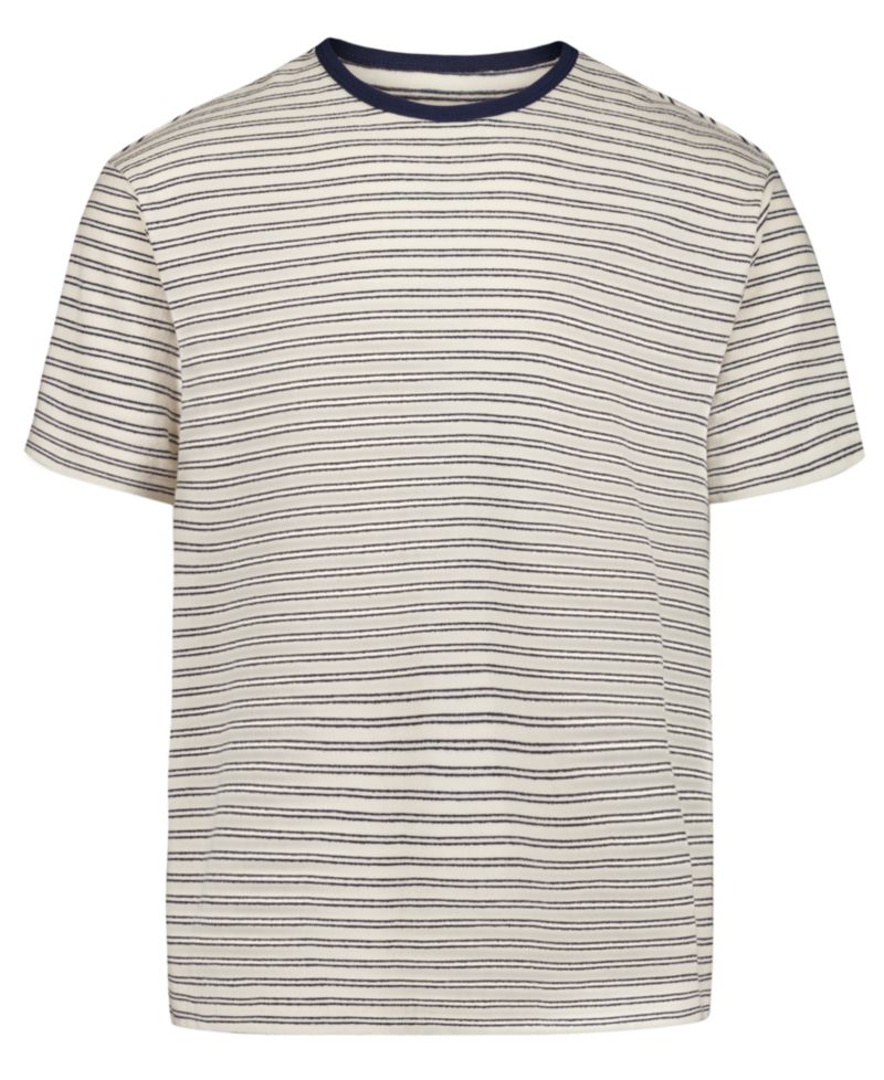 Men's Kindo Knit Horizontal Stripes T-shirt