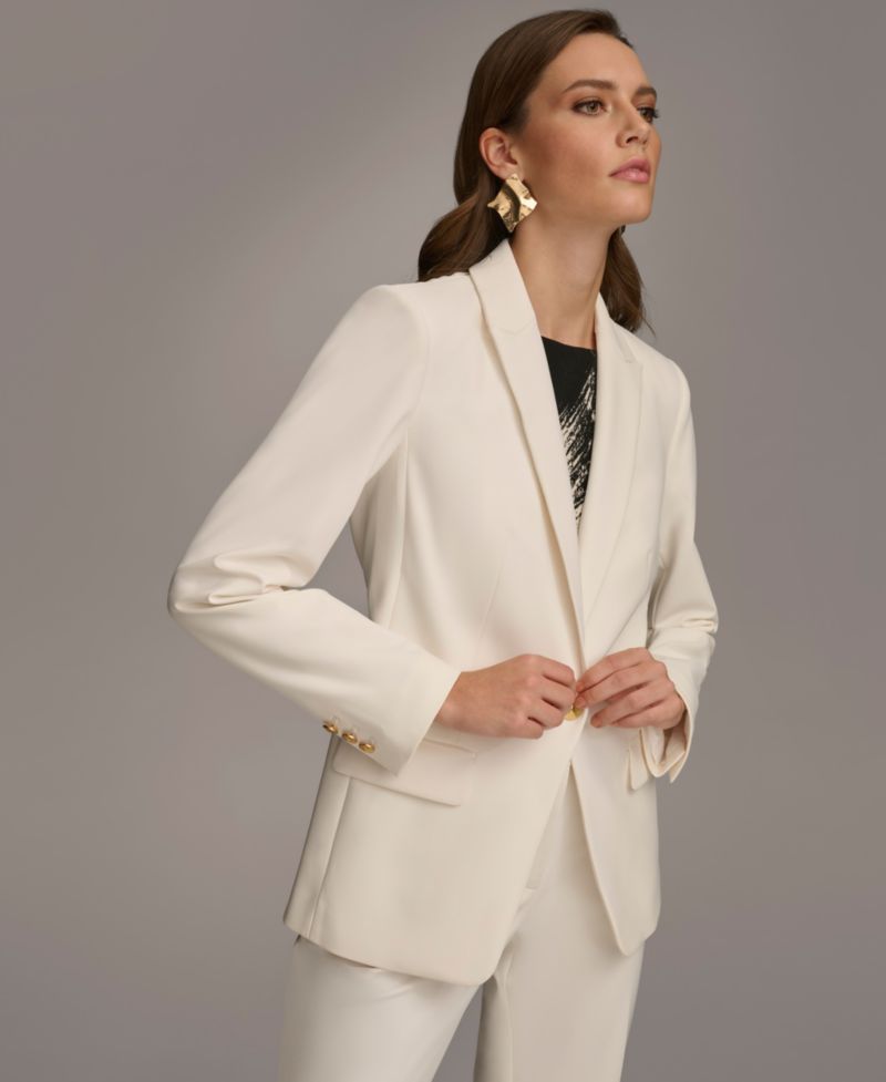Women's One Button Blazer