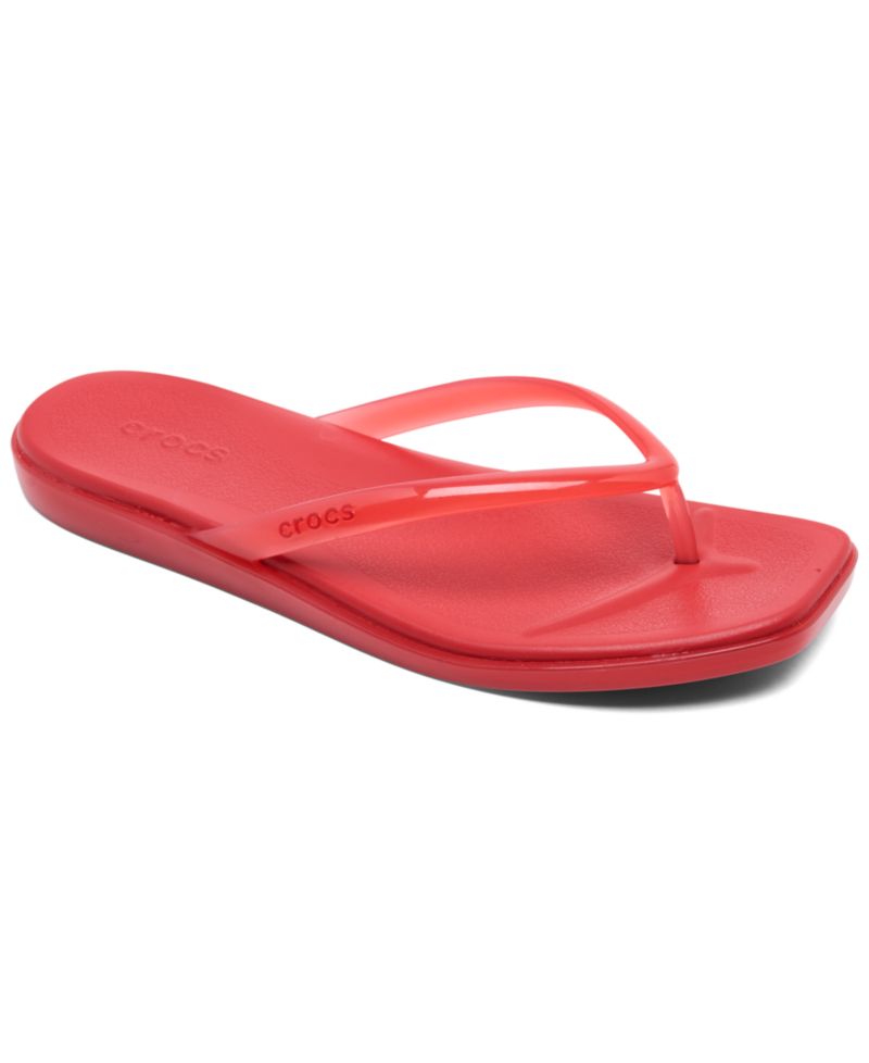 Women's Miami Frosted Flip-Flop Sandals from Finish Line